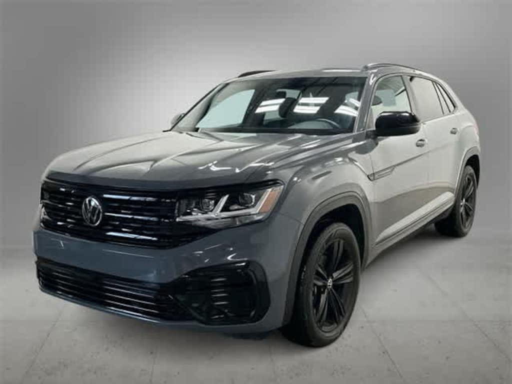 Certified 2023 Volkswagen Atlas Cross Sport 3.6L V6 SEL R-Line Black SUV