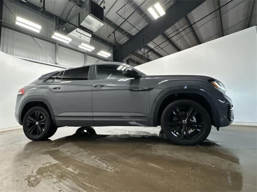 Certified 2023 Volkswagen Atlas Cross Sport 3.6L V6 SEL R-Line Black SUV