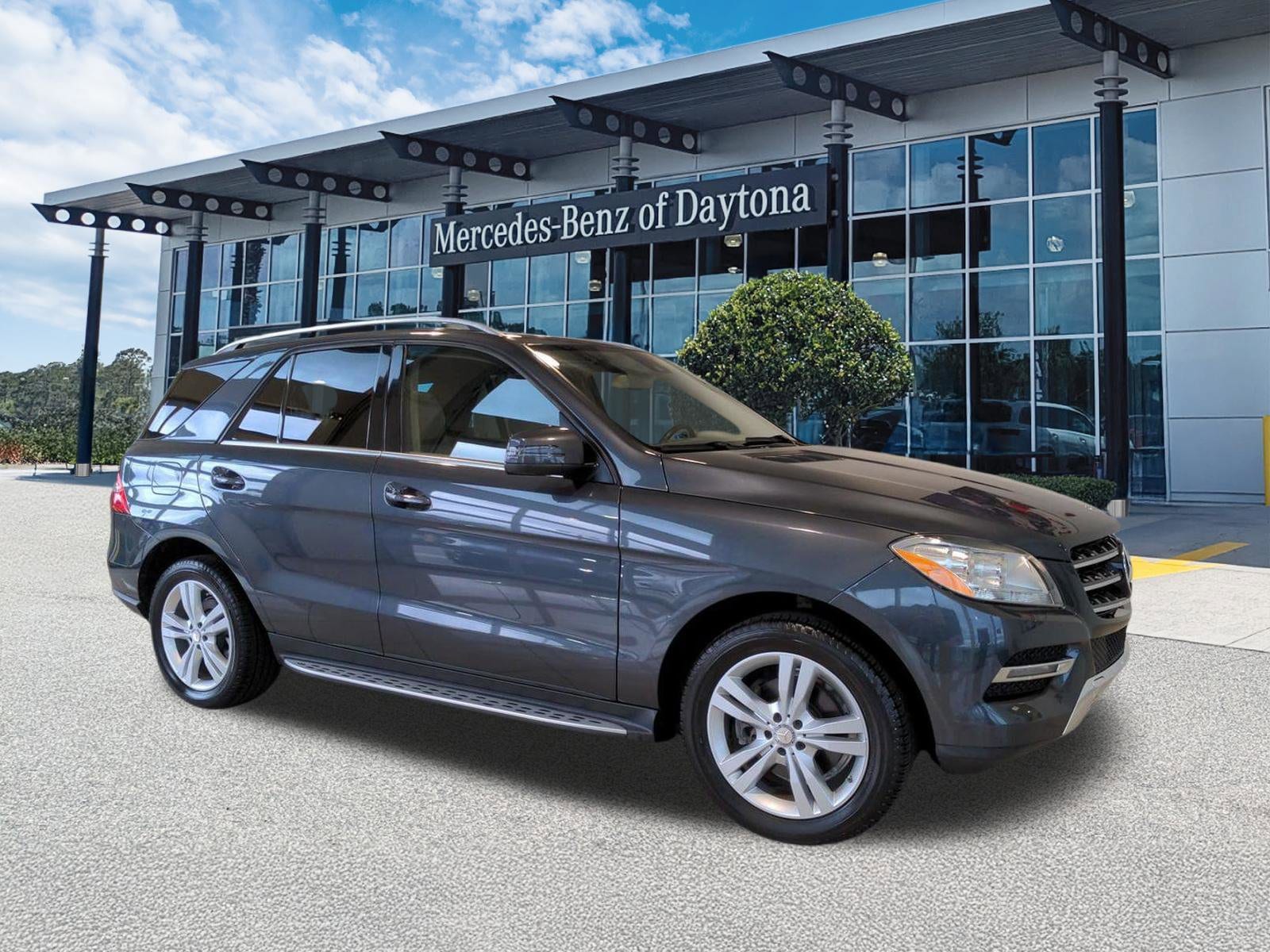 Used 2014 Mercedes-Benz M-Class ML350 with VIN 4JGDA5JB5EA424511 for sale in Daytona Beach, FL