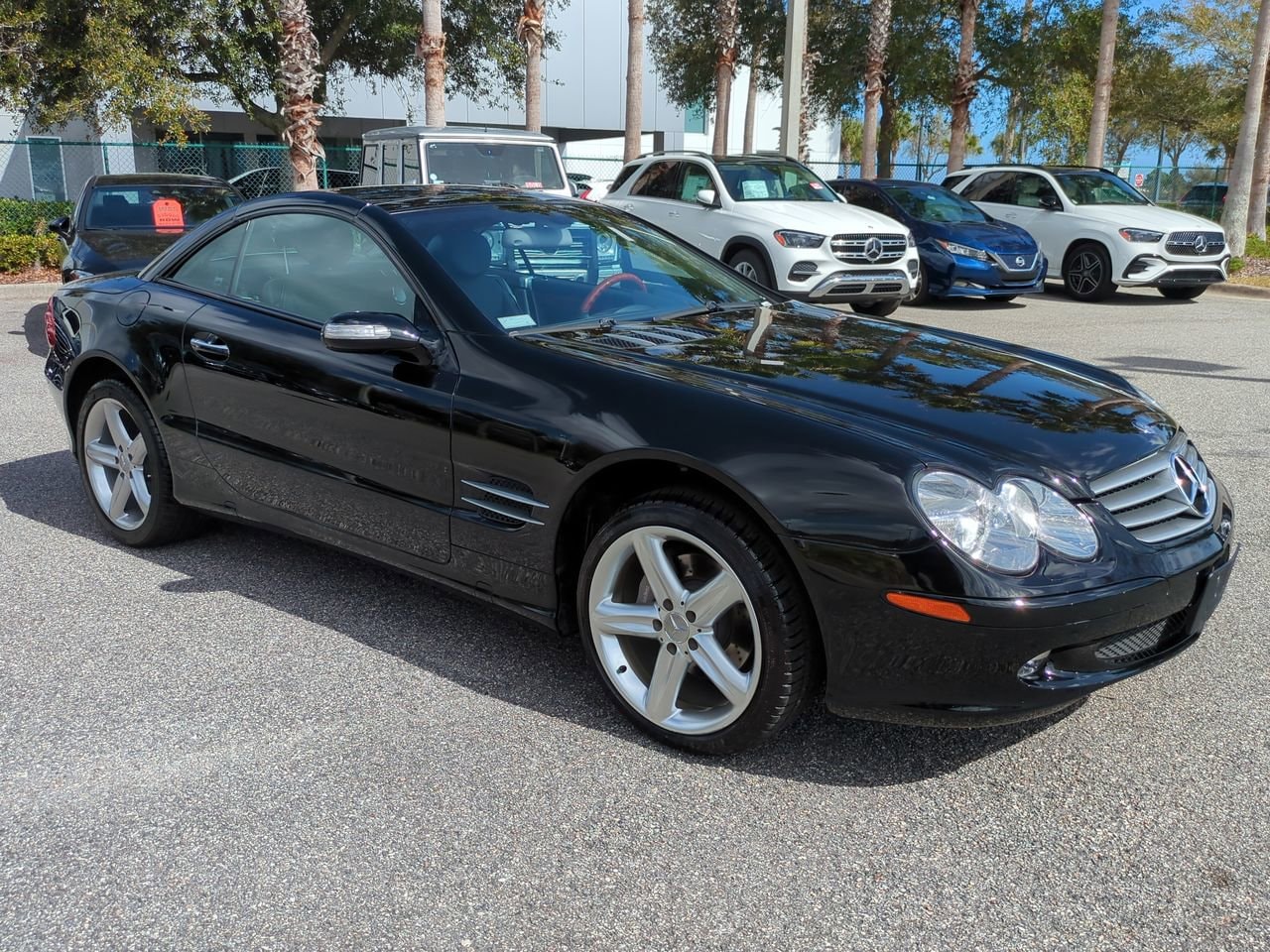 Used 2004 Mercedes-Benz SL-Class SL500 with VIN WDBSK75F14F073372 for sale in Daytona Beach, FL