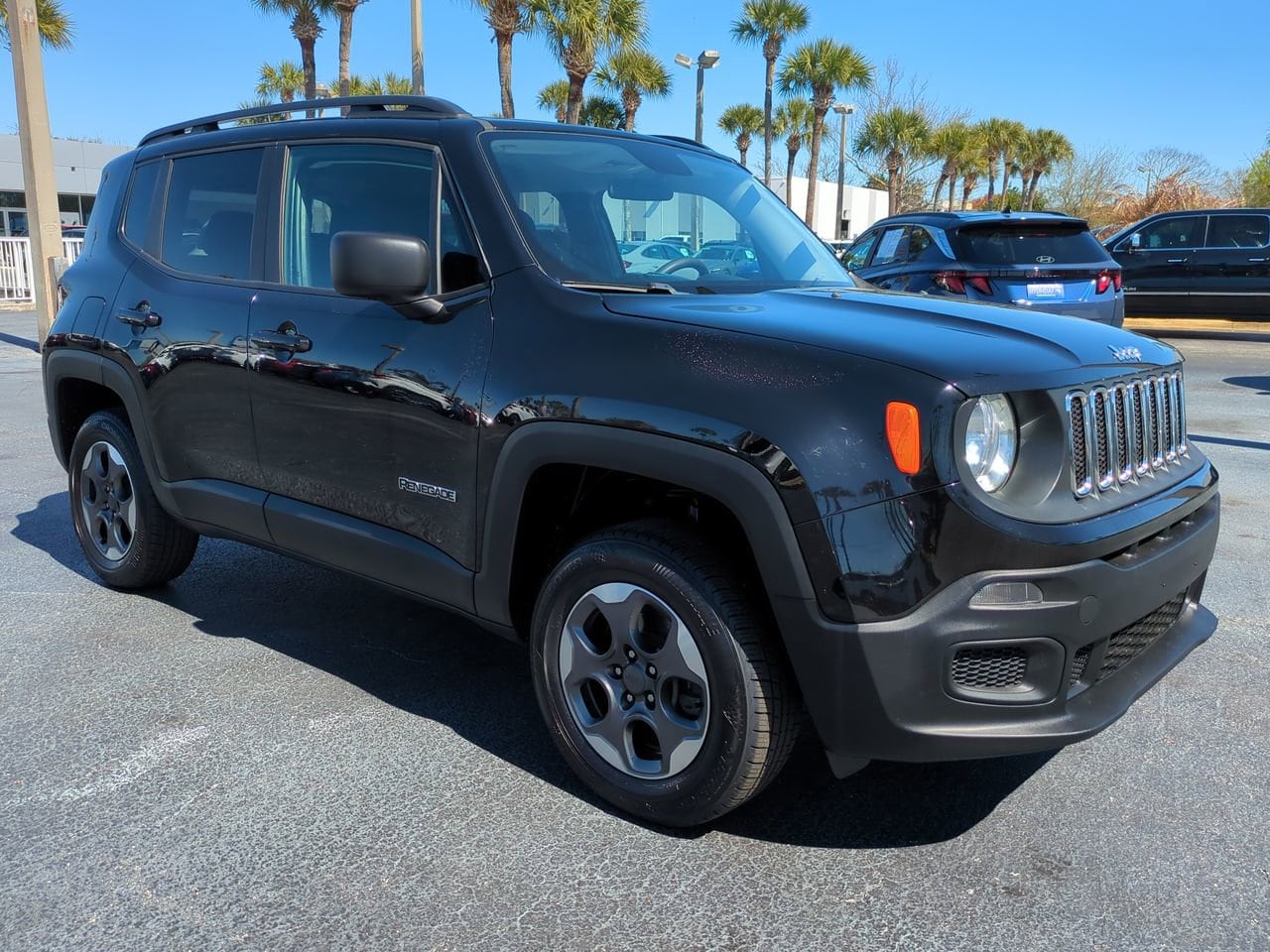 Used 2017 Jeep Renegade Sport with VIN ZACCJBAB2HPG56499 for sale in Daytona Beach, FL