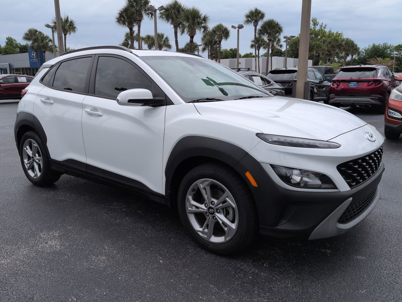 Used 2022 Hyundai Kona SEL with VIN KM8K32AB4NU760973 for sale in Daytona Beach, FL