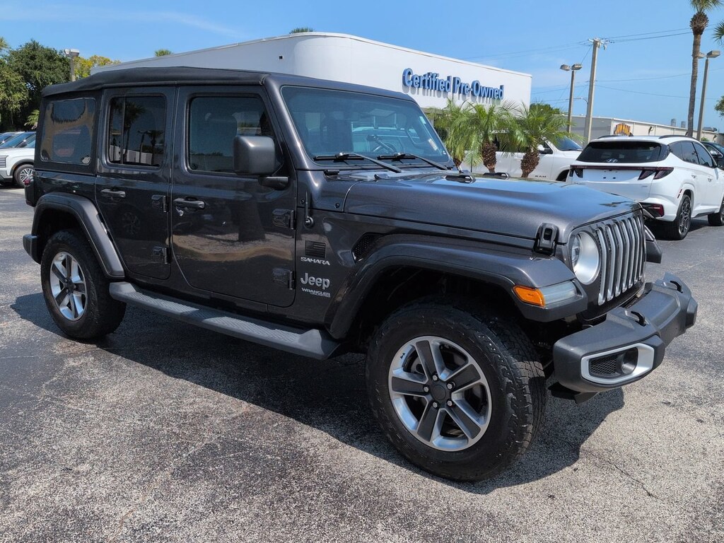 Used 2019 Jeep Wrangler Unlimited Sahara Sahara 4x4