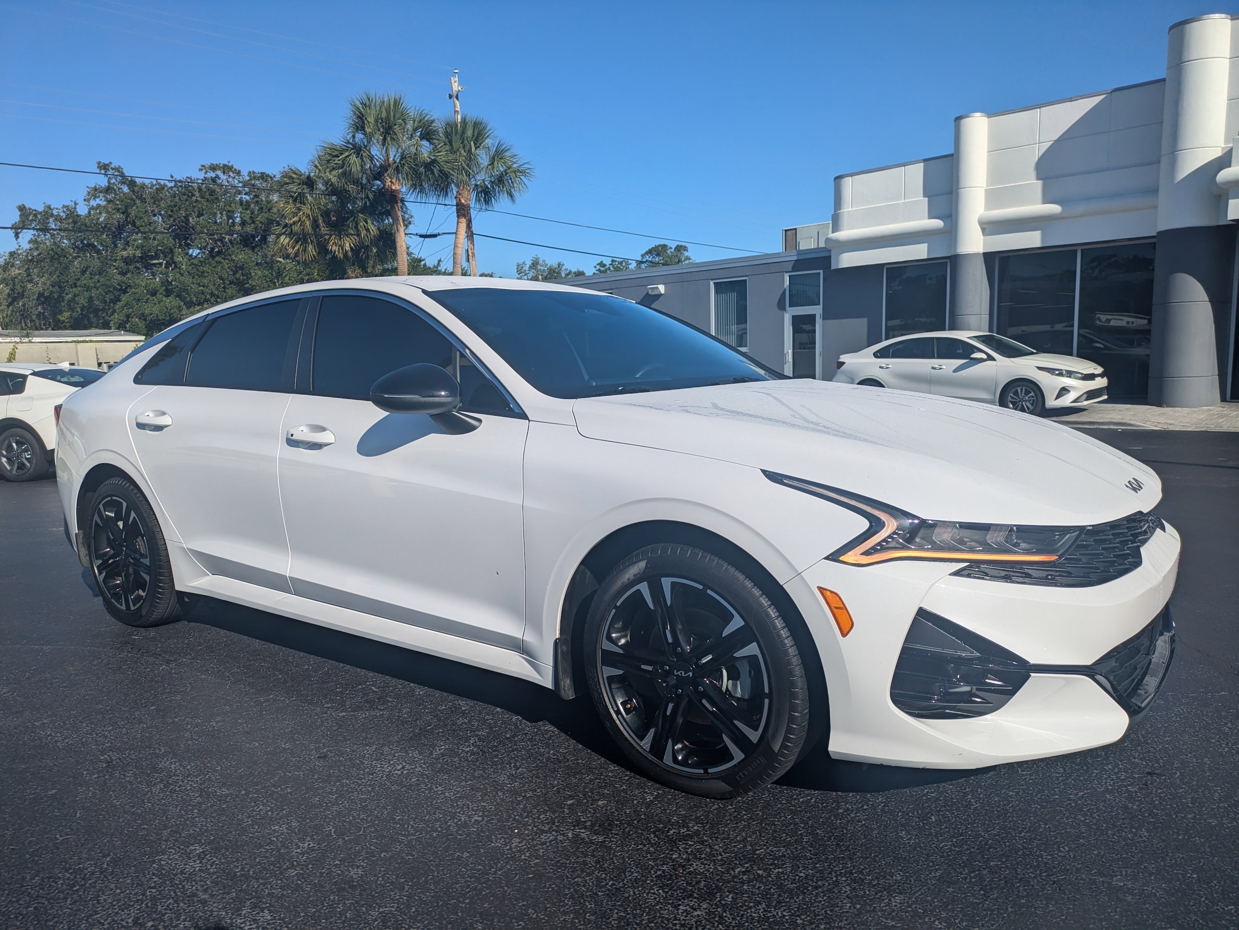Certified 2024 Kia K5 GT-Line with VIN 5XXG64J23RG263969 for sale in Daytona Beach, FL