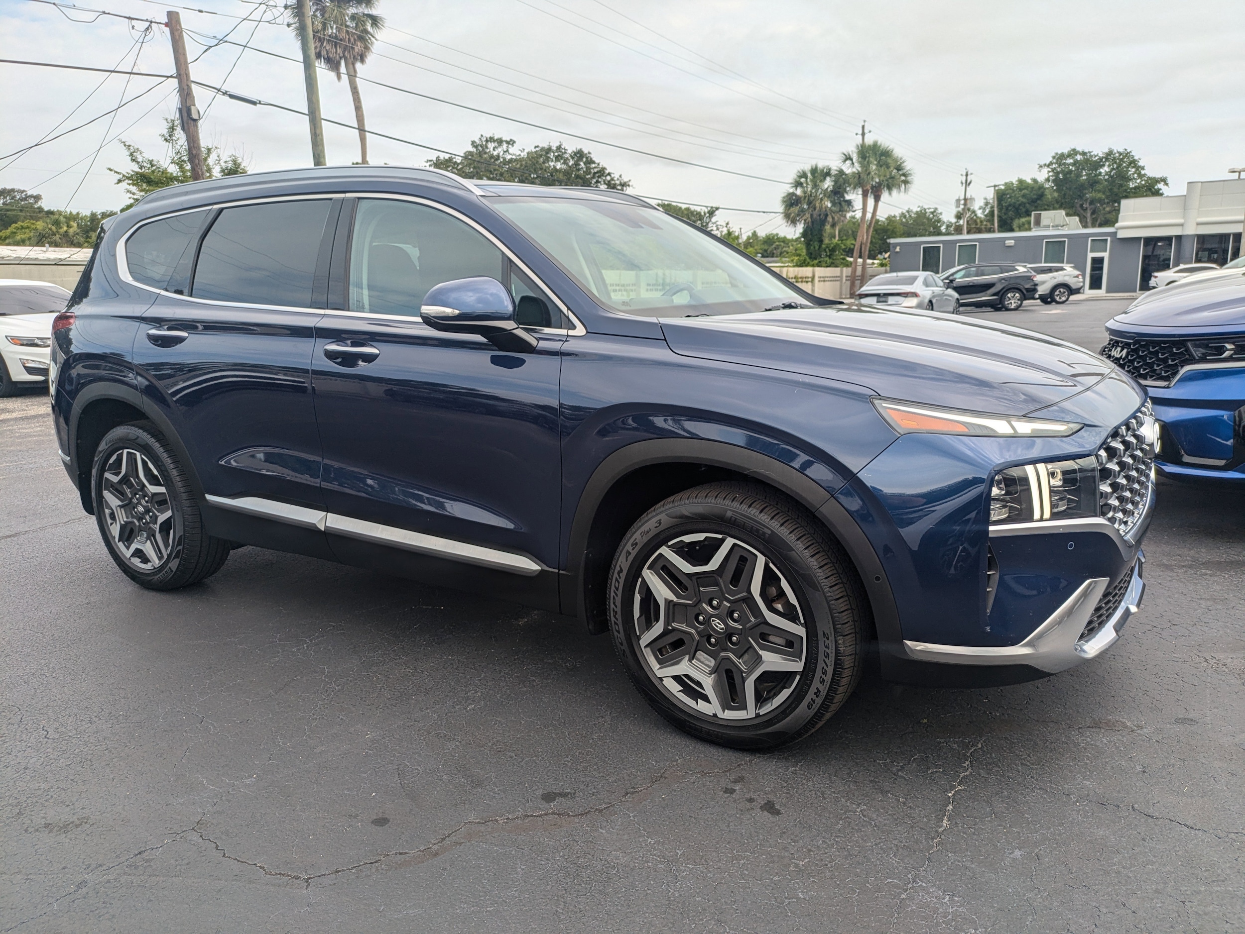 Used 2023 Hyundai Santa Fe Limited with VIN 5NMS44AL3PH509393 for sale in Daytona Beach, FL