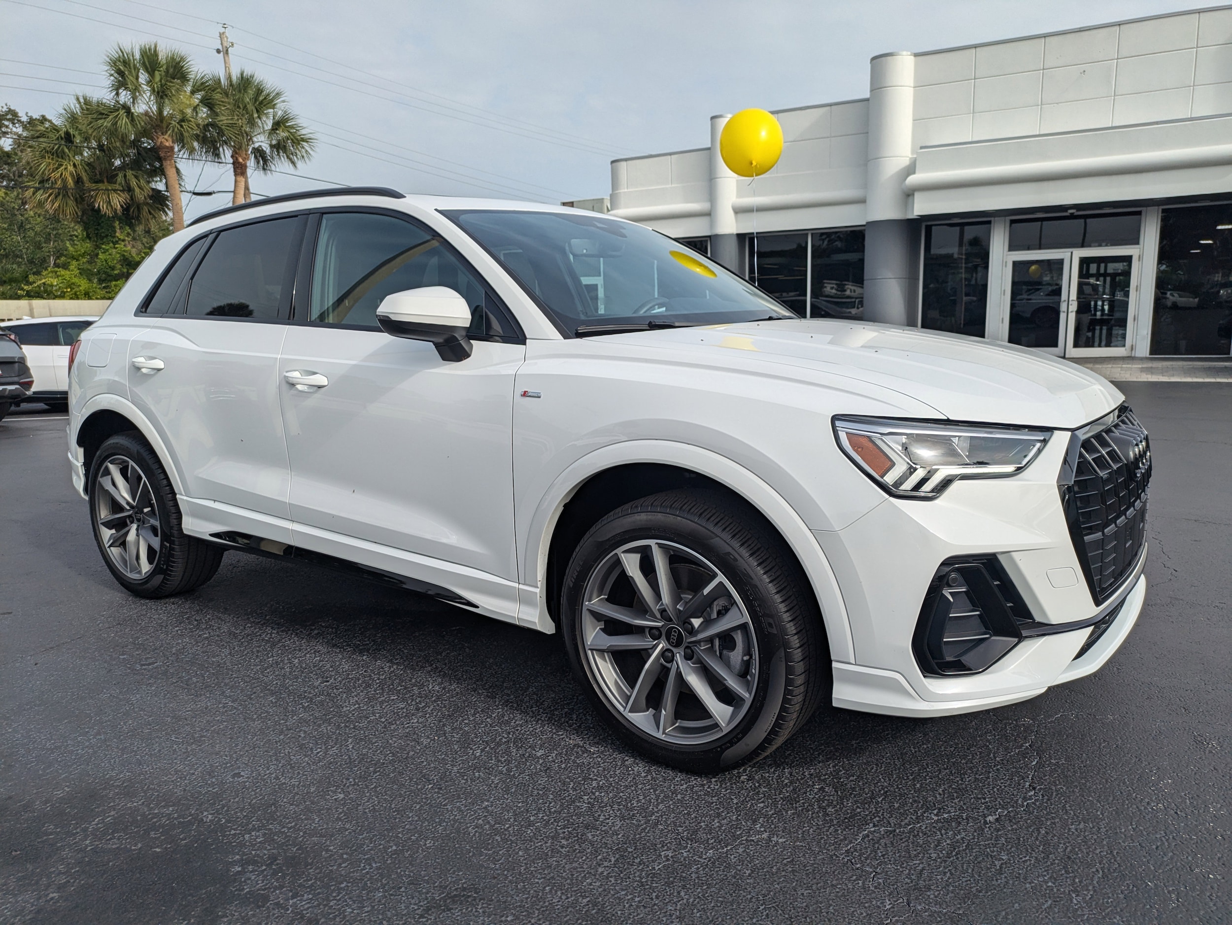 Used 2025 Audi Q3 S Line Premium with VIN WA1DECF38S1021711 for sale in Daytona Beach, FL