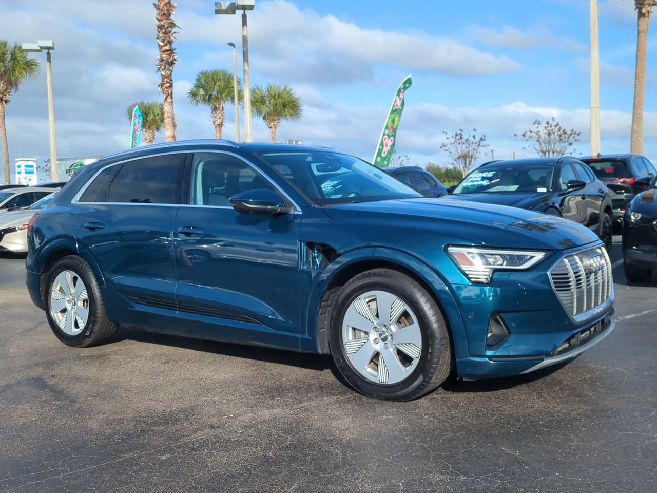 Used 2019 Audi e-tron Prestige with VIN WA1VABGEXKB023108 for sale in Daytona Beach, FL
