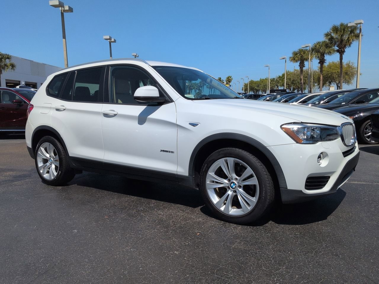 Used 2016 BMW X3 xDrive28i with VIN 5UXWX9C54G0D88959 for sale in Daytona Beach, FL