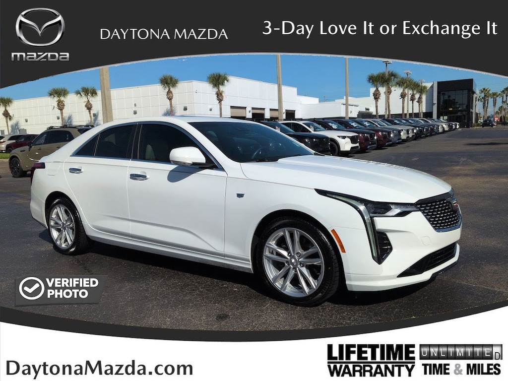 Used 2021 CADILLAC CT4 Luxury Sedan