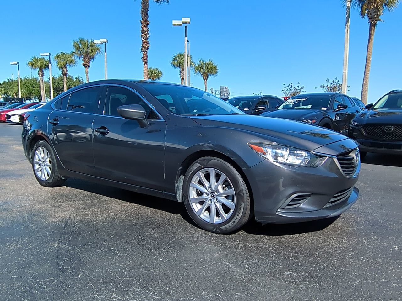 Used 2015 Mazda MAZDA6 i Sport with VIN JM1GJ1U59F1222207 for sale in Daytona Beach, FL