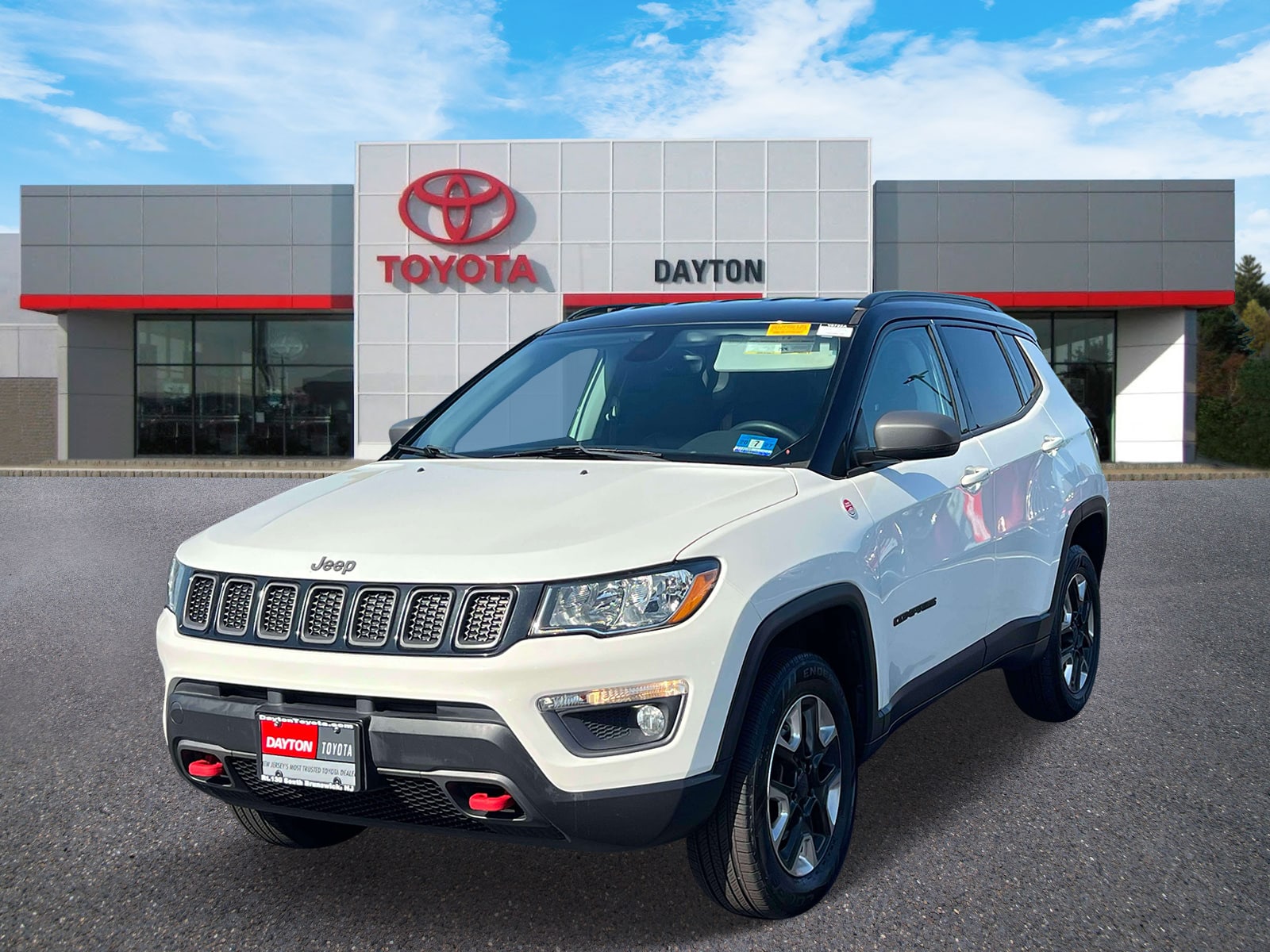 Used 2018 Jeep Compass Trailhawk with VIN 3C4NJDDB4JT234829 for sale in South Brunswick Township, NJ