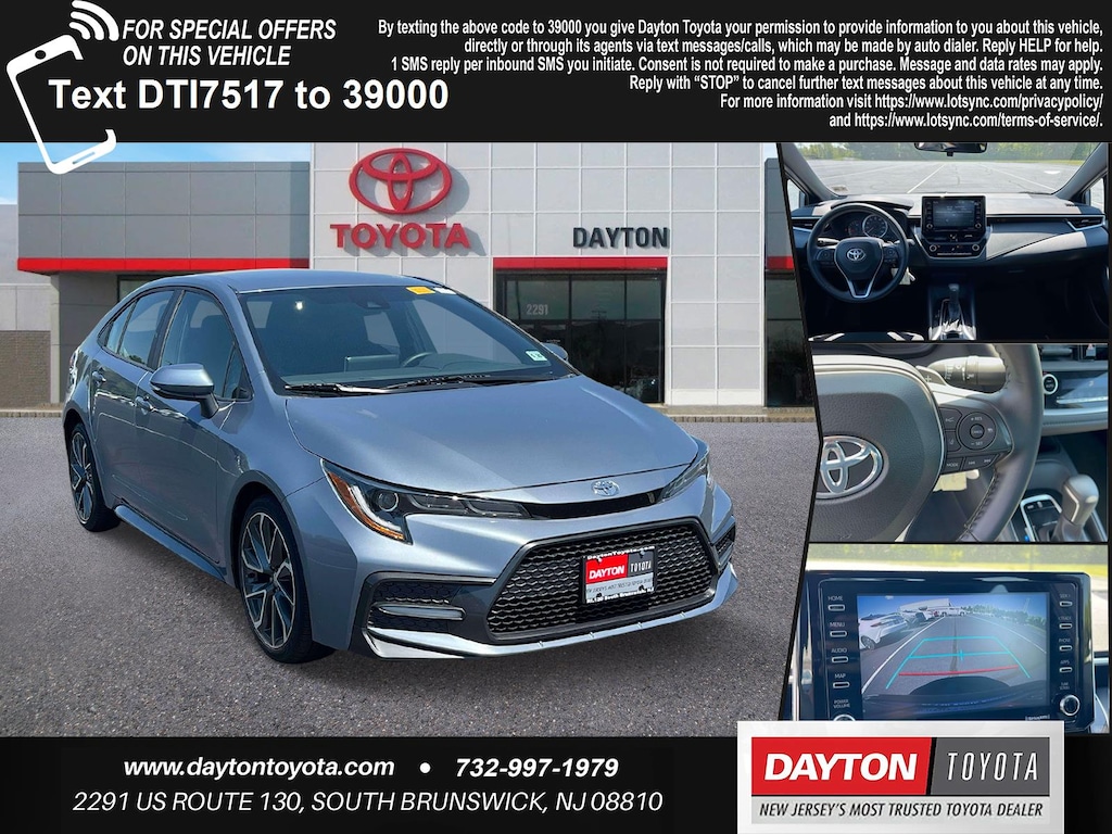 Used 2021 Toyota Corolla SE Sedan
