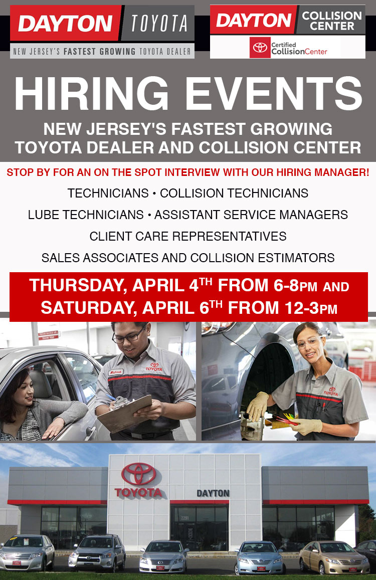 Hiring Event Dayton Toyota