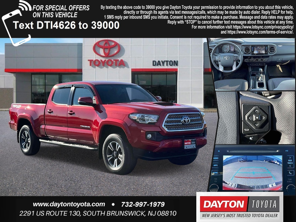 Used 2017 Toyota Tacoma TRD Sport Truck