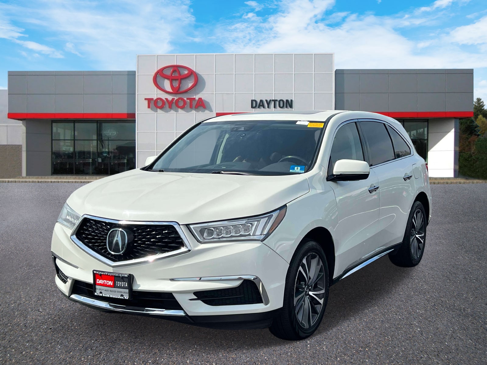 Used 2018 Acura MDX Technology Package with VIN 5J8YD4H57JL018219 for sale in South Brunswick Township, NJ