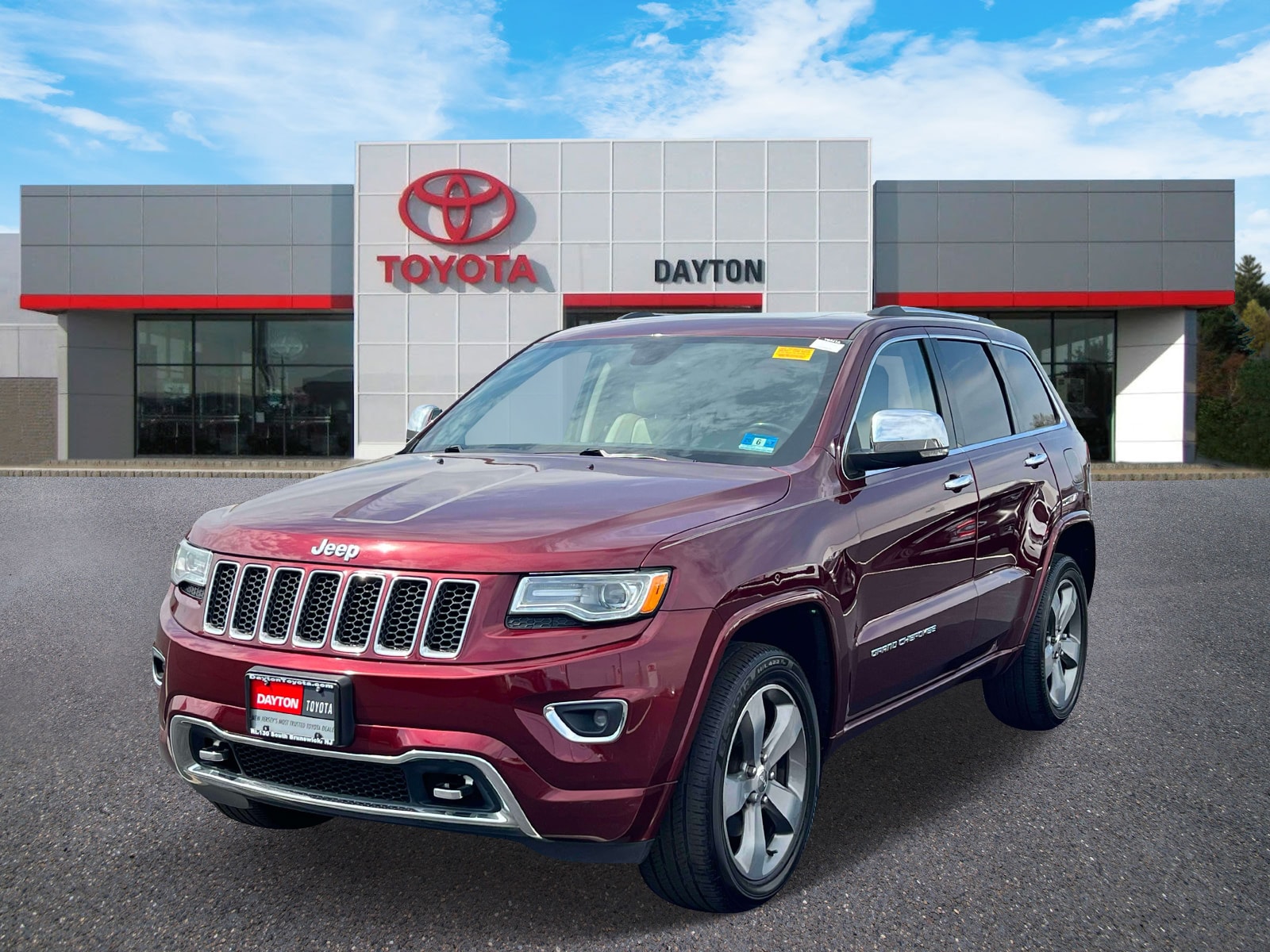 Used 2016 Jeep Grand Cherokee Overland with VIN 1C4RJFCG0GC325563 for sale in South Brunswick Township, NJ