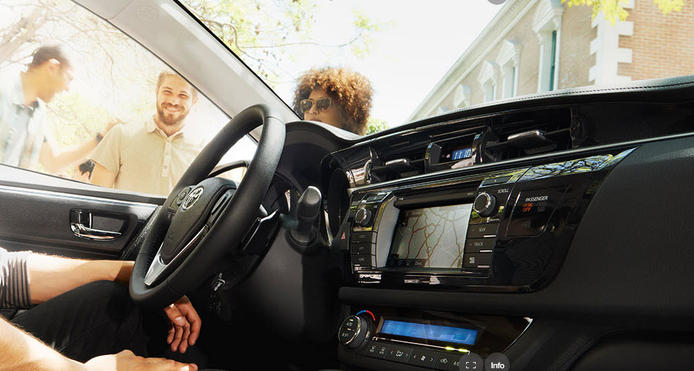Toyota Corolla interior