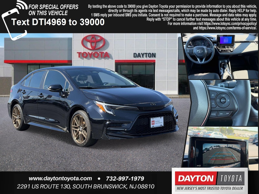 Certified 2024 Toyota Corolla SE Nightshade Sedan