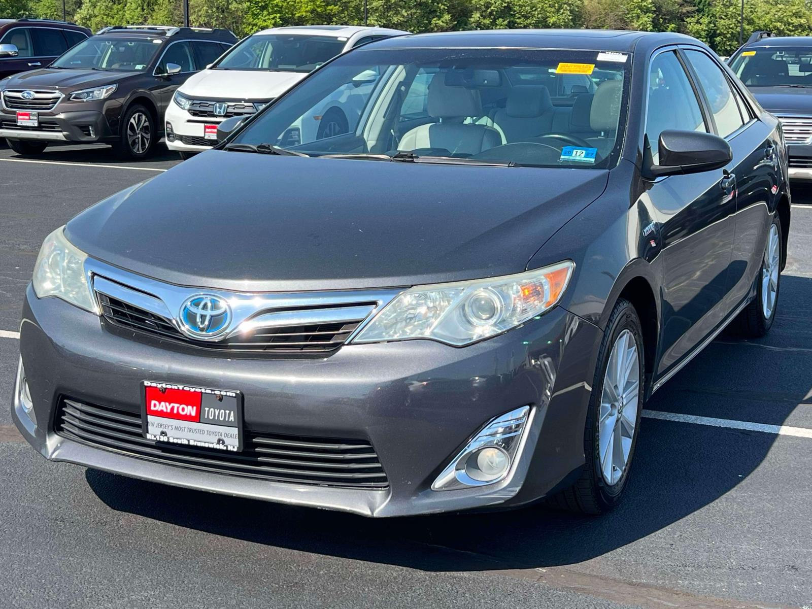 Used 2012 Toyota Camry XLE Hybrid with VIN 4T1BD1FK9CU054885 for sale in South Brunswick Township, NJ