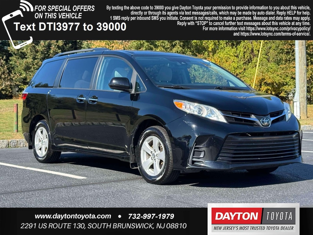 Used 2019 Toyota Sienna LE Minivan/Van