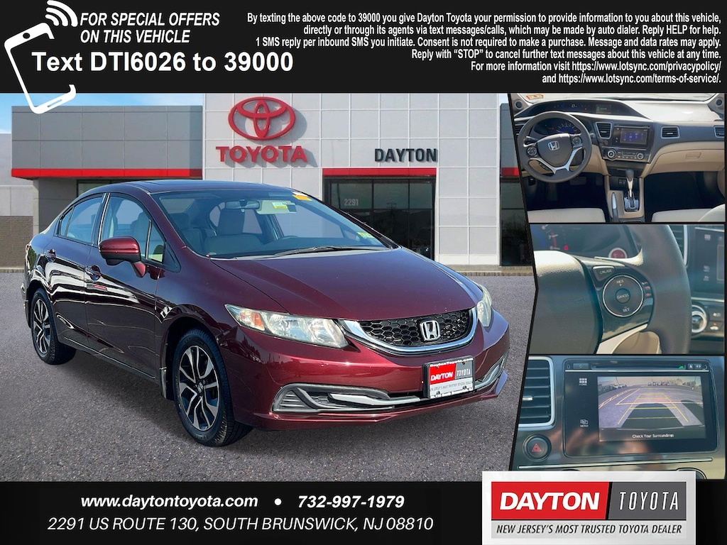 Used 2015 Honda Civic EX Sedan