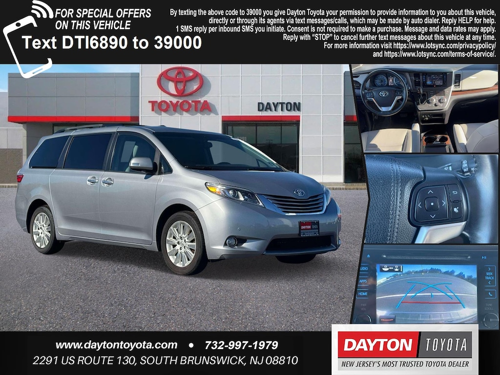 Used 2015 Toyota Sienna Limited Minivan/Van