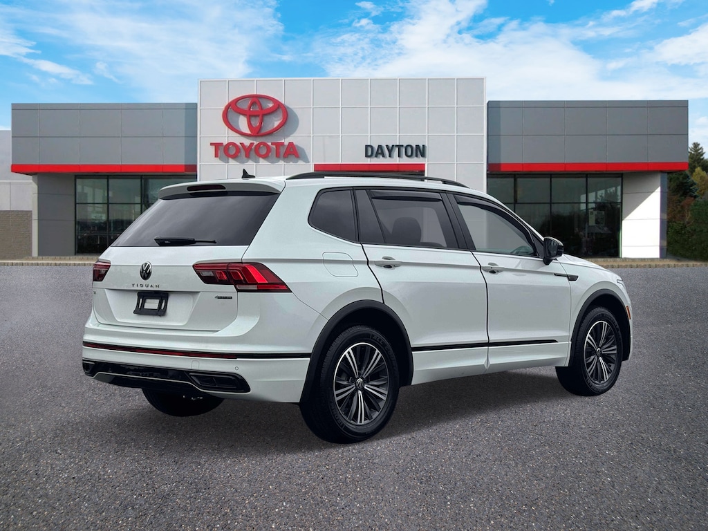 Used 2022 Volkswagen Tiguan 2.0T SE R-Line Black SUV