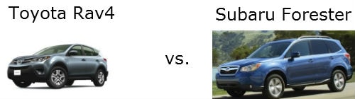 Toyota RAV4 vs Subaru Forester