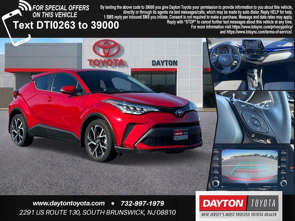 Certified 2021 Toyota C-HR XLE SUV