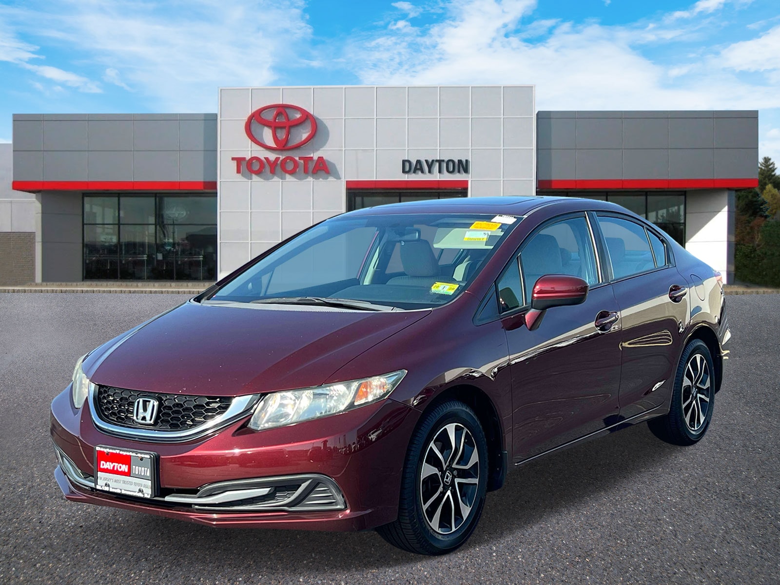 Used 2015 Honda Civic EX with VIN 19XFB2F89FE206026 for sale in South Brunswick Township, NJ