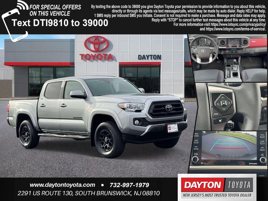 Certified 2022 Toyota Tacoma SR5 Truck