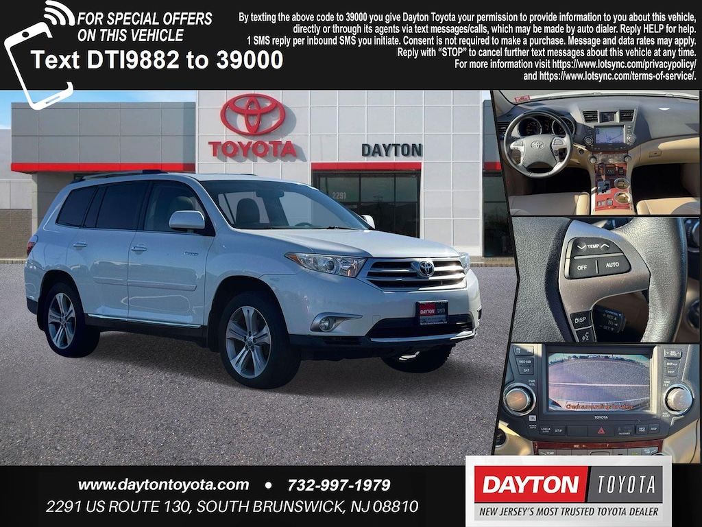 Used 2012 Toyota Highlander Limited SUV