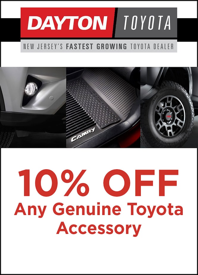 Toyota Accessories Specials NJ | Dayton Toyota in South Brunswick ...