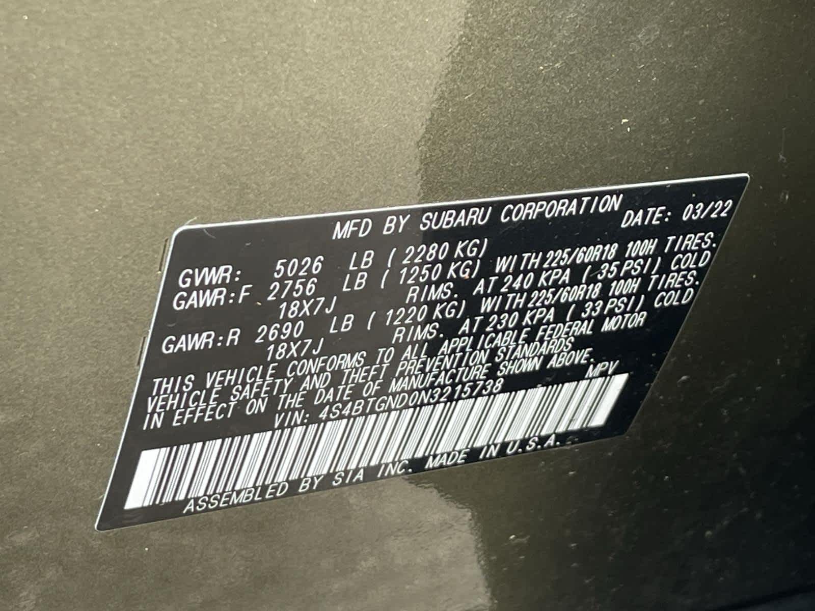 Thumbnail: 2022 Subaru Outback - 35