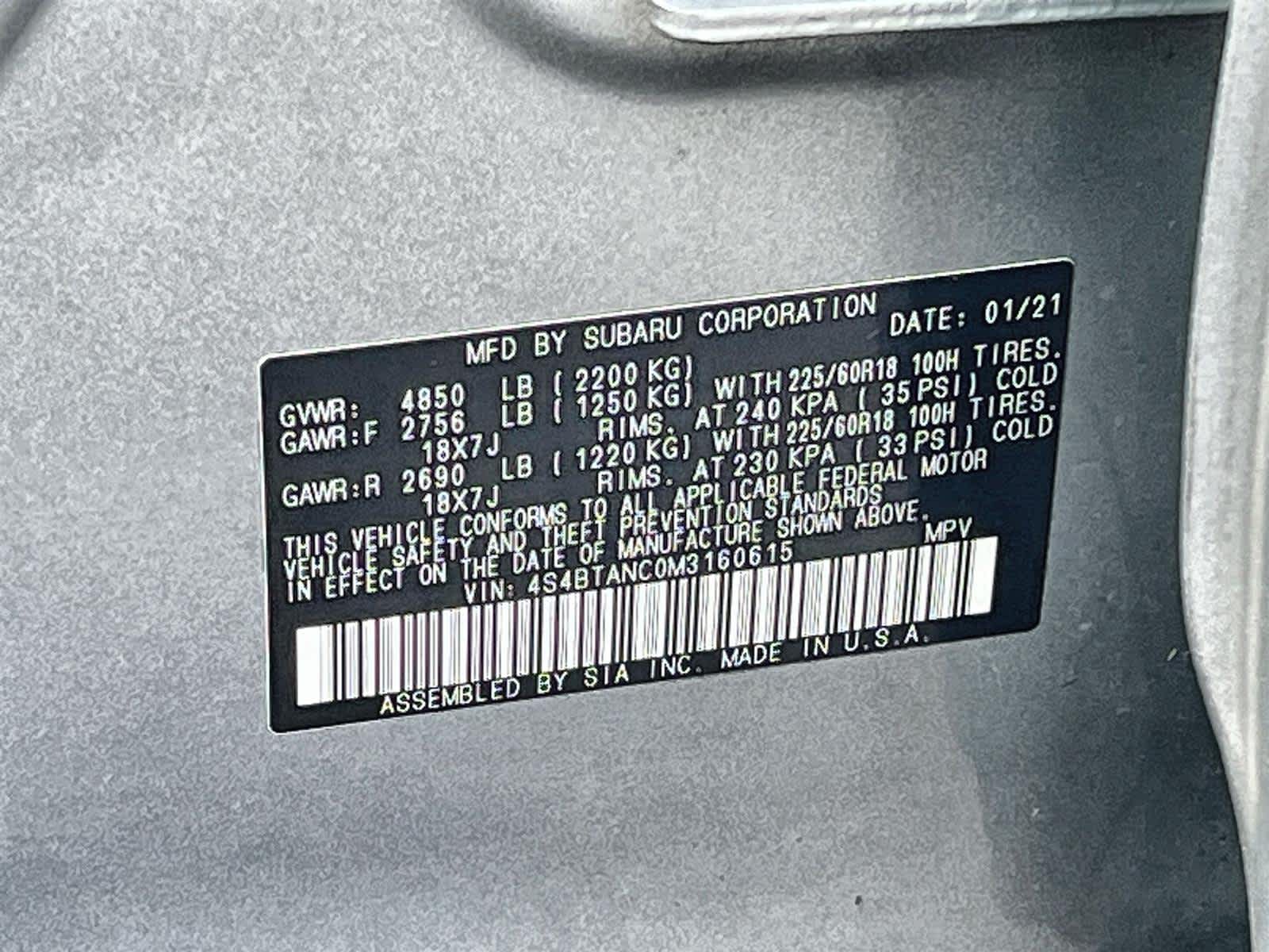 Thumbnail: 2021 Subaru Outback - 35