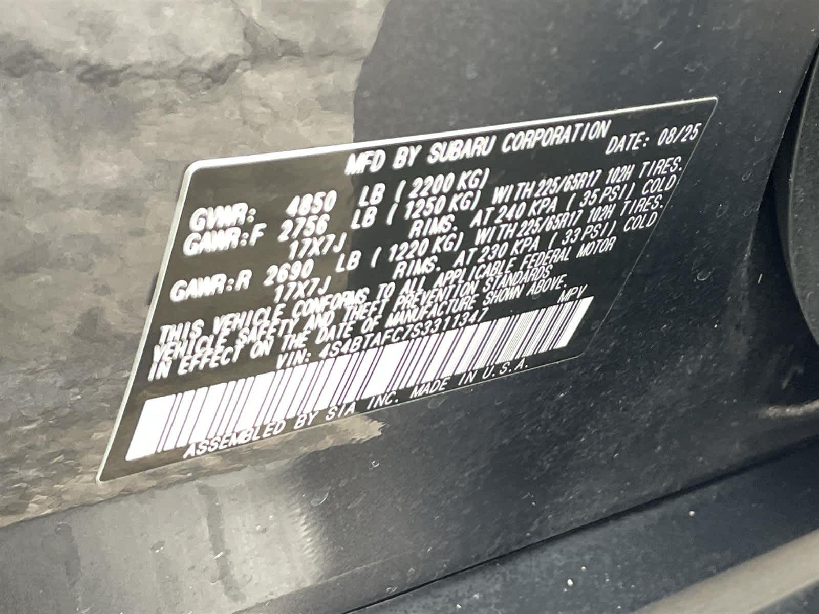 Thumbnail: 2025 Subaru Outback - 34