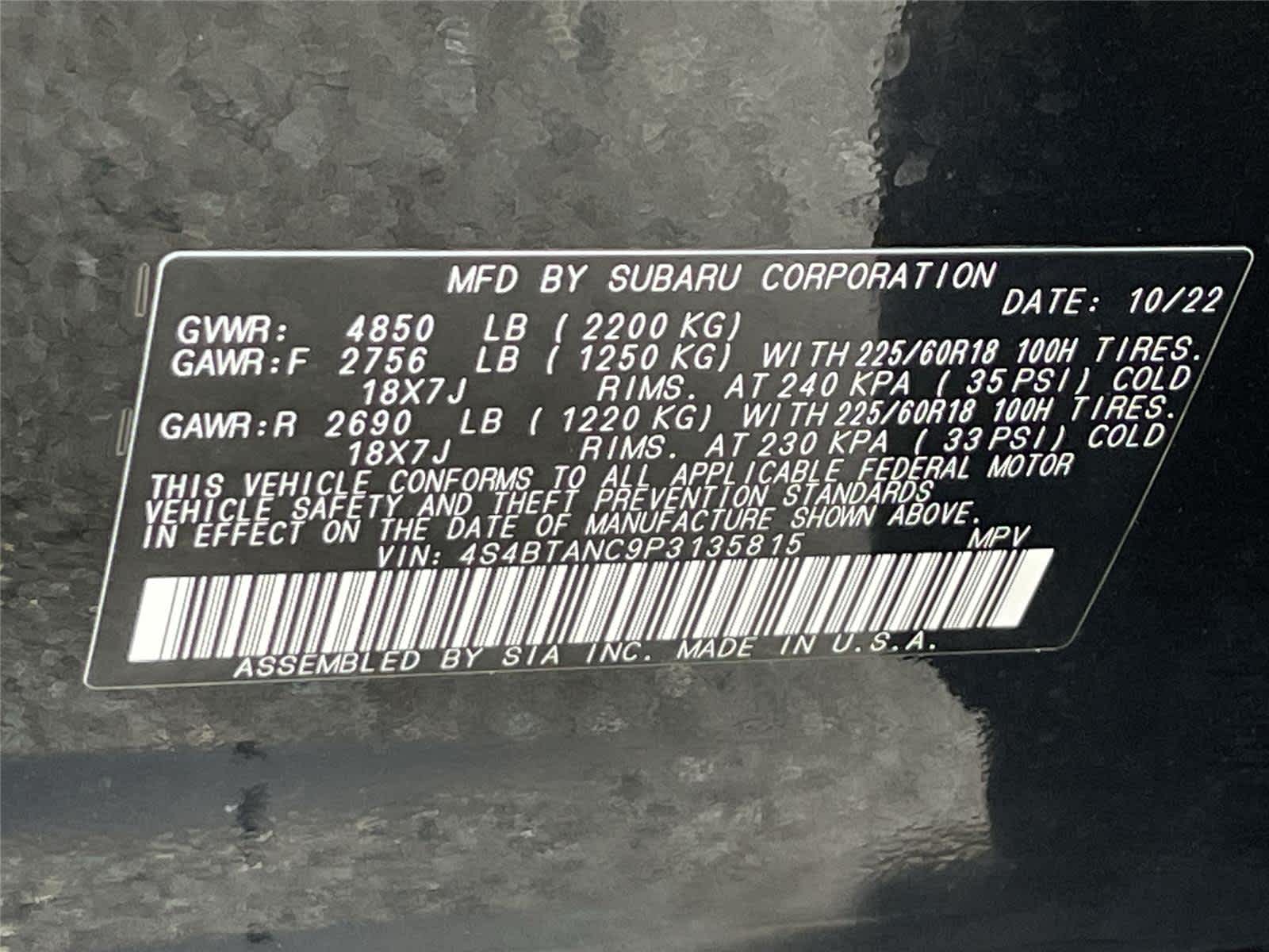 Thumbnail: 2023 Subaru Outback - 35