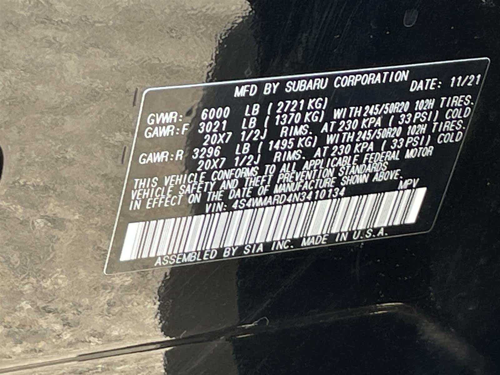 Thumbnail: 2022 Subaru Ascent - 36