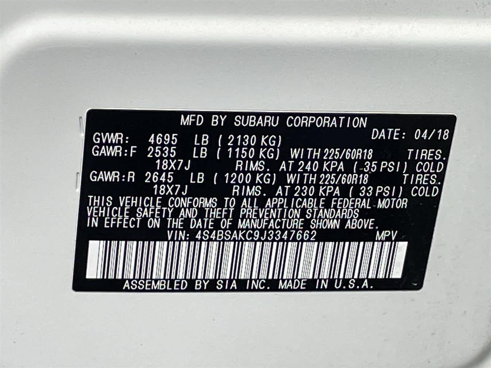 Thumbnail: 2018 Subaru Outback - 34