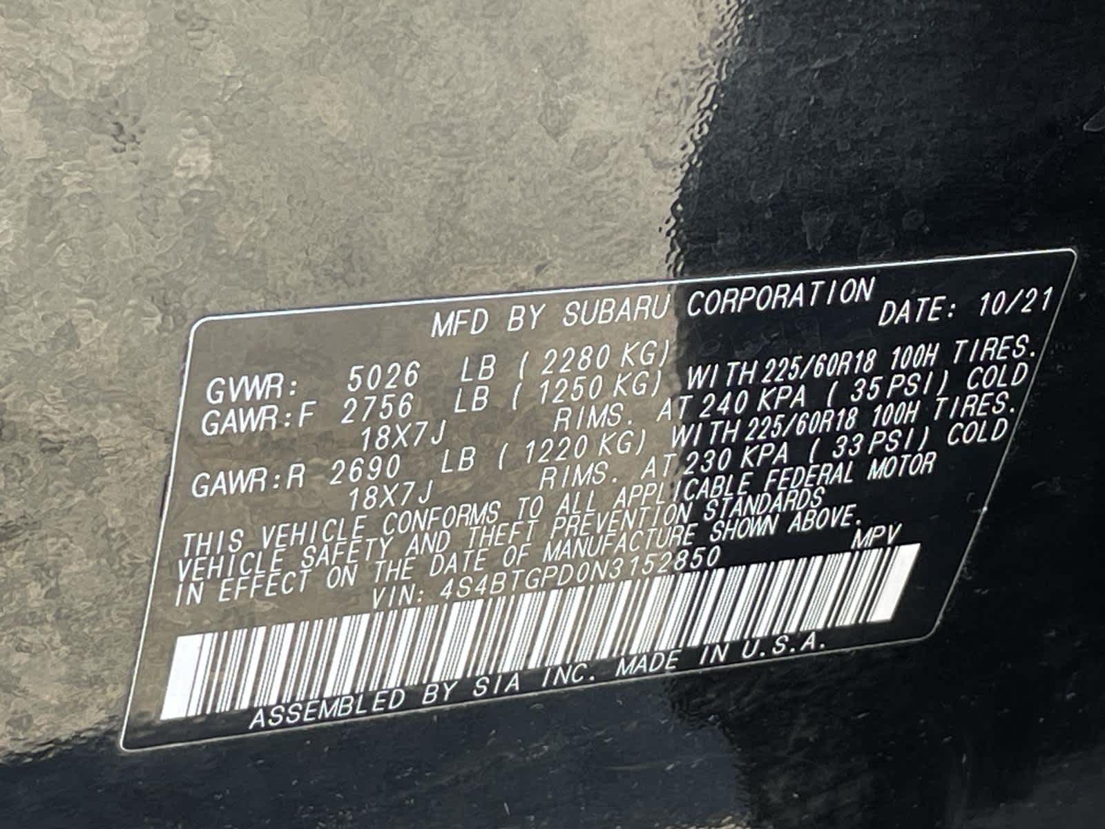 Thumbnail: 2022 Subaru Outback - 34