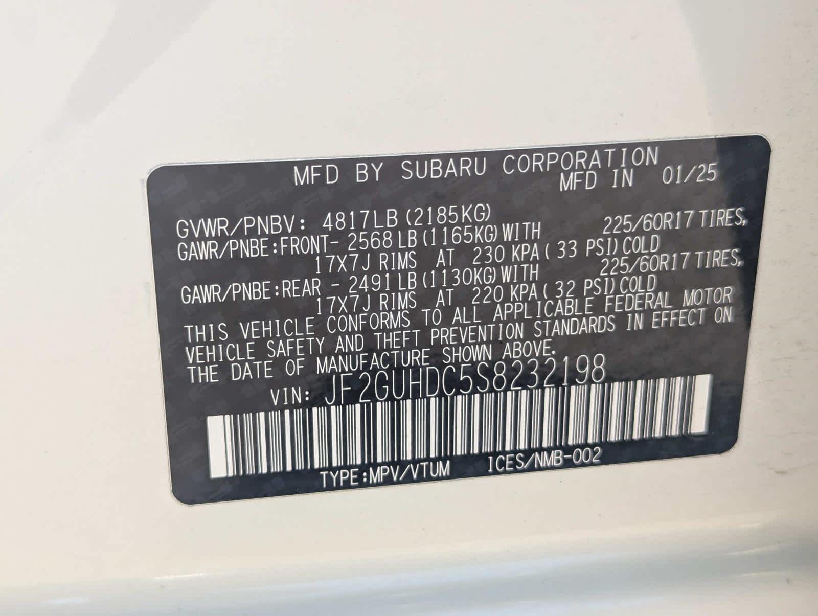 Thumbnail: 2025 Subaru Crosstrek - 30