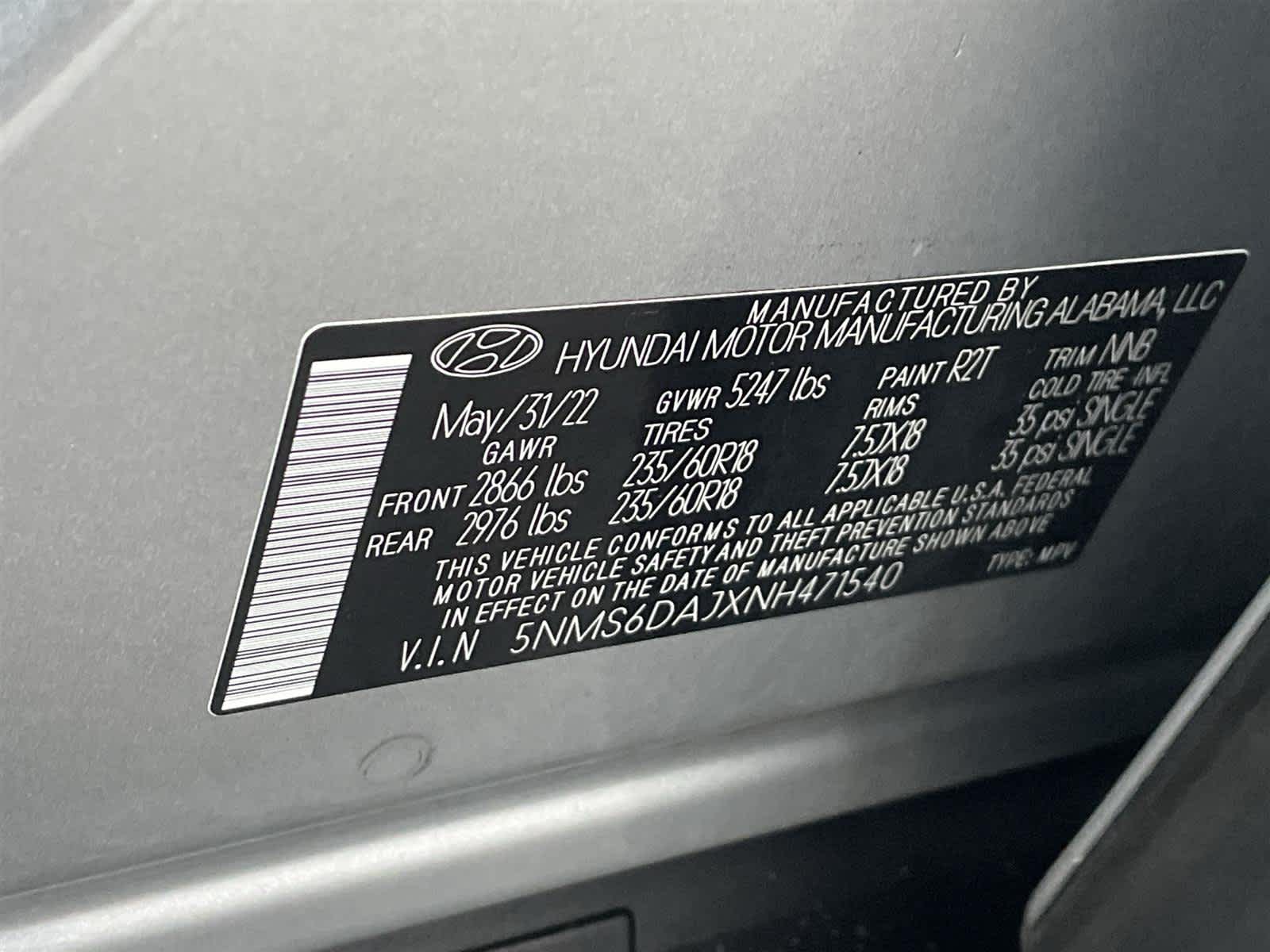 Thumbnail: 2022 Hyundai Santa Fe - 31