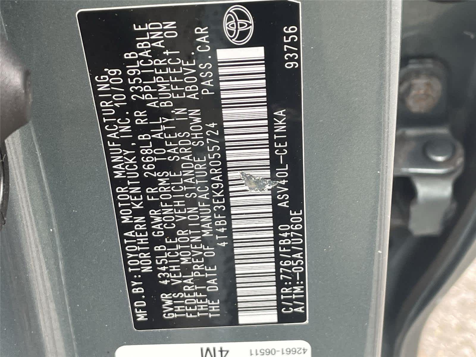 Thumbnail: 2010 Toyota Camry - 28