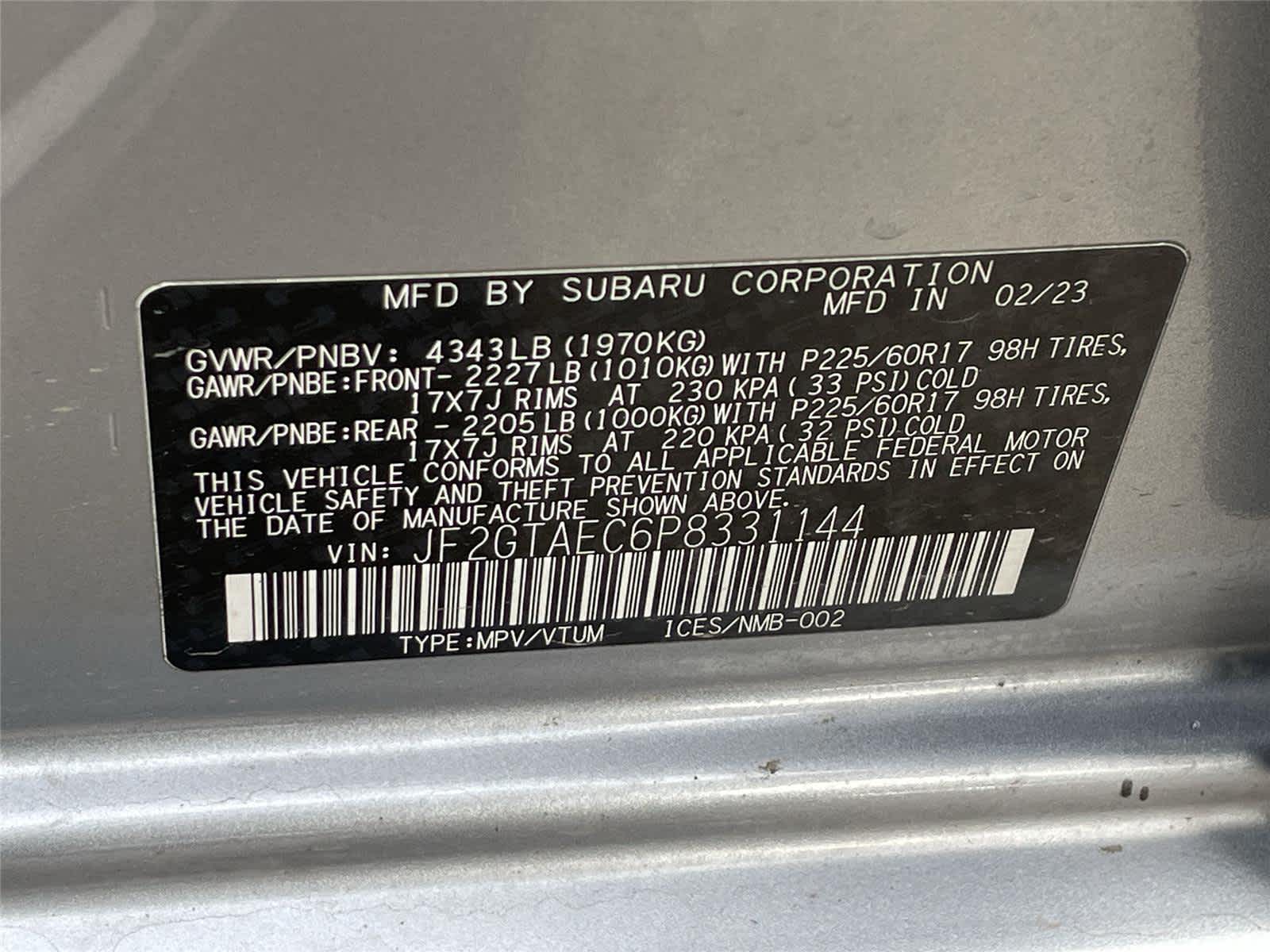 Thumbnail: 2023 Subaru Crosstrek - 33