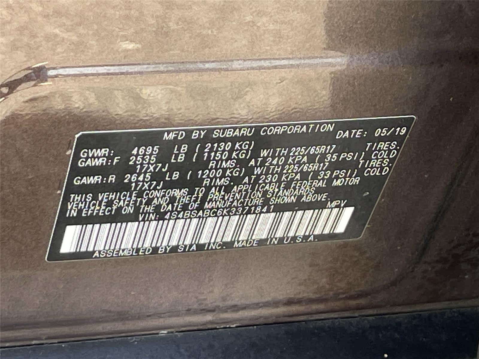 Thumbnail: 2019 Subaru Outback - 30