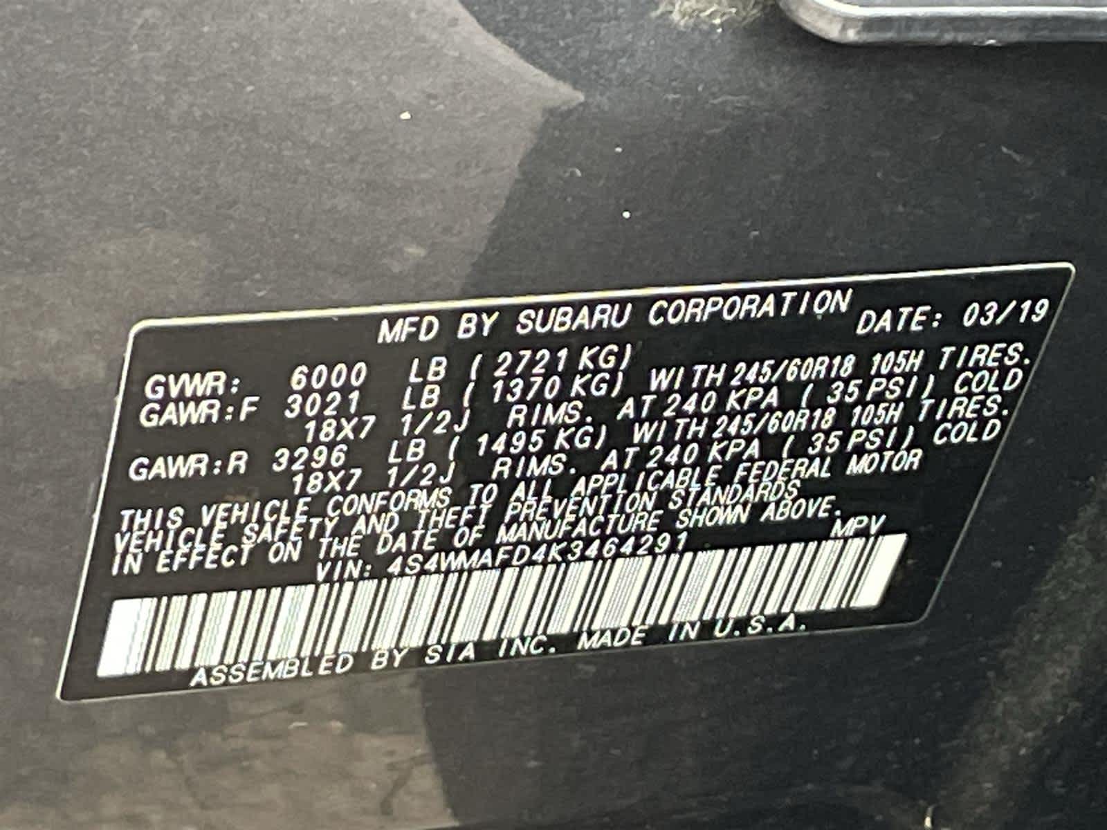 Thumbnail: 2019 Subaru Ascent - 34