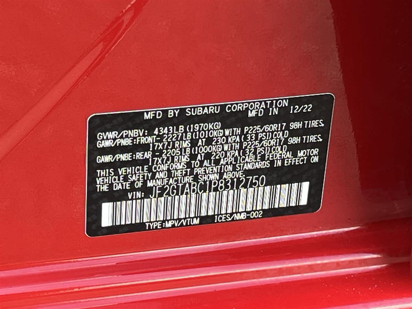 Thumbnail: 2023 Subaru Crosstrek - 29