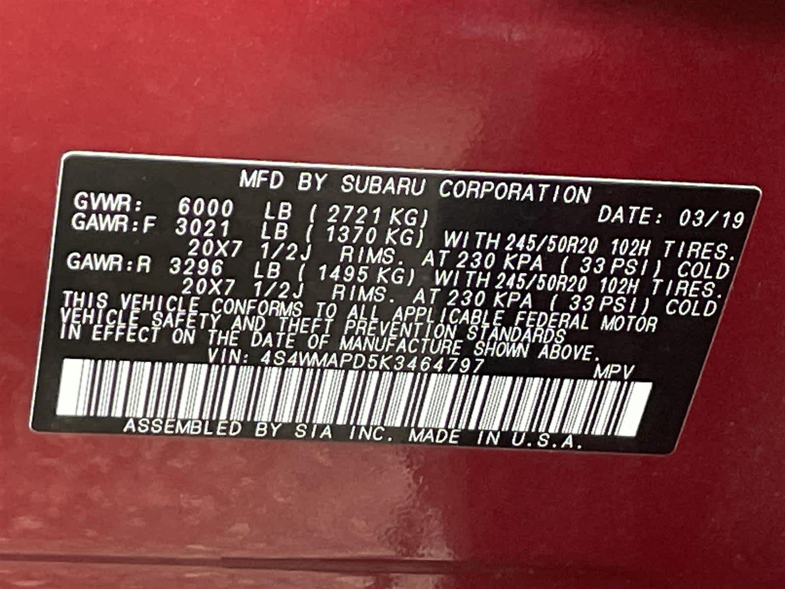 Thumbnail: 2019 Subaru Ascent - 36