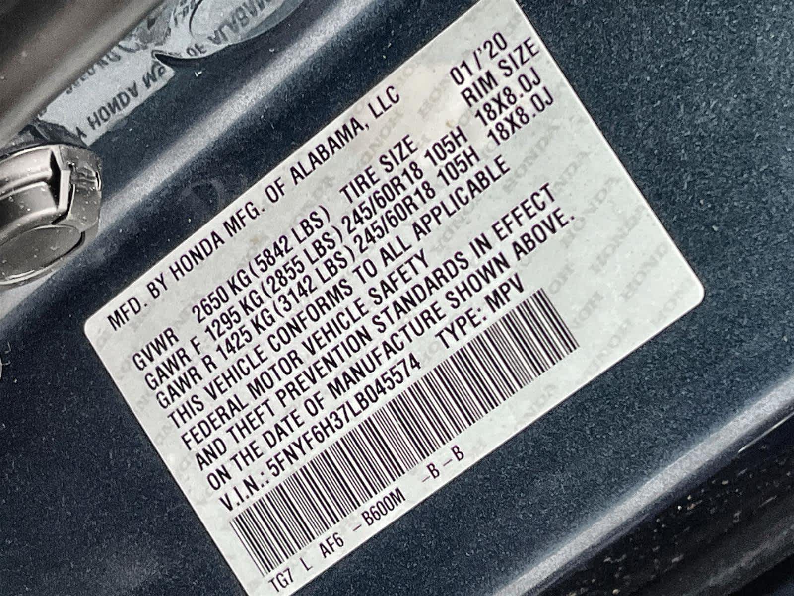 Thumbnail: 2020 Honda Pilot - 34