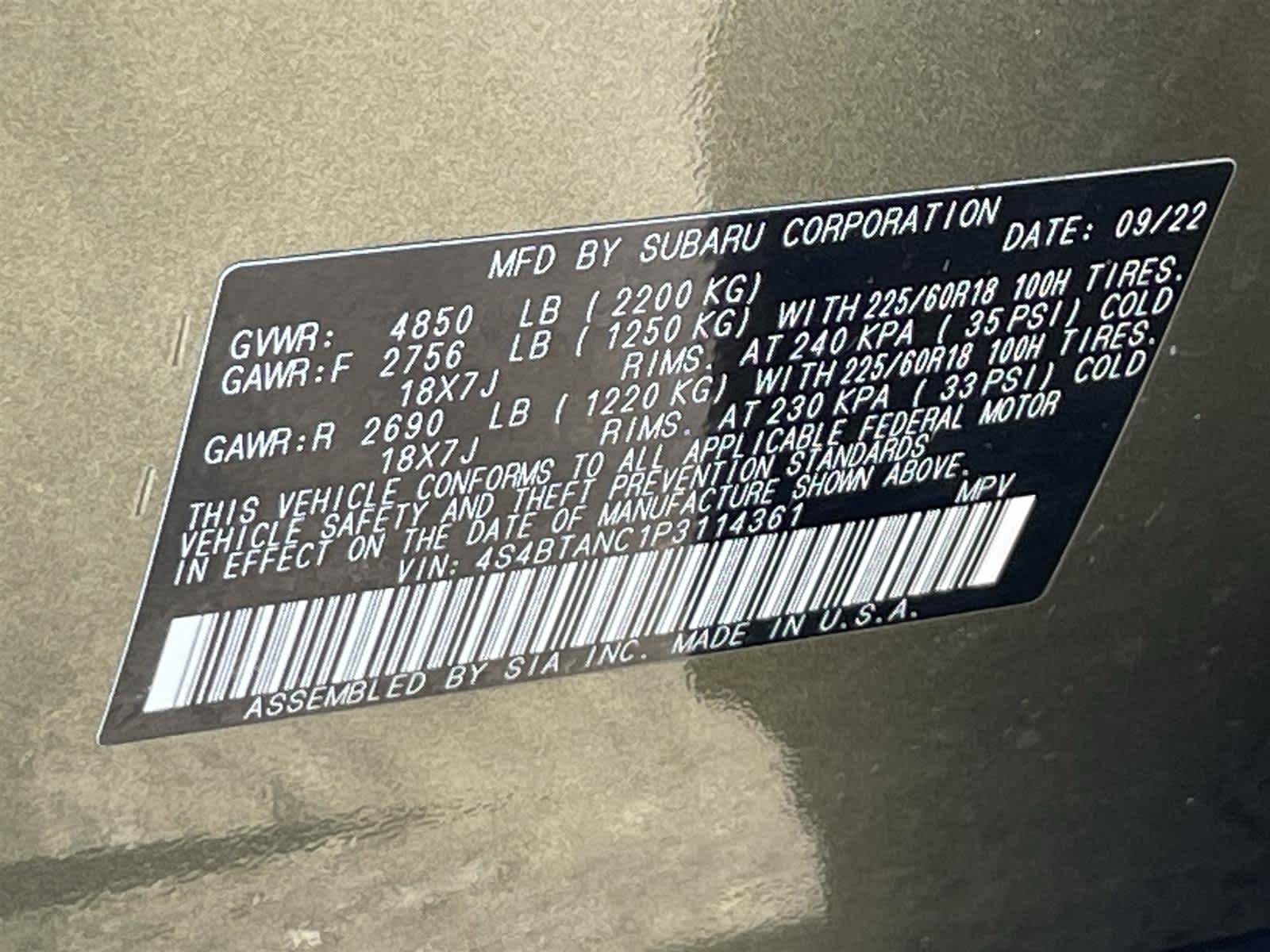 Thumbnail: 2023 Subaru Outback - 35